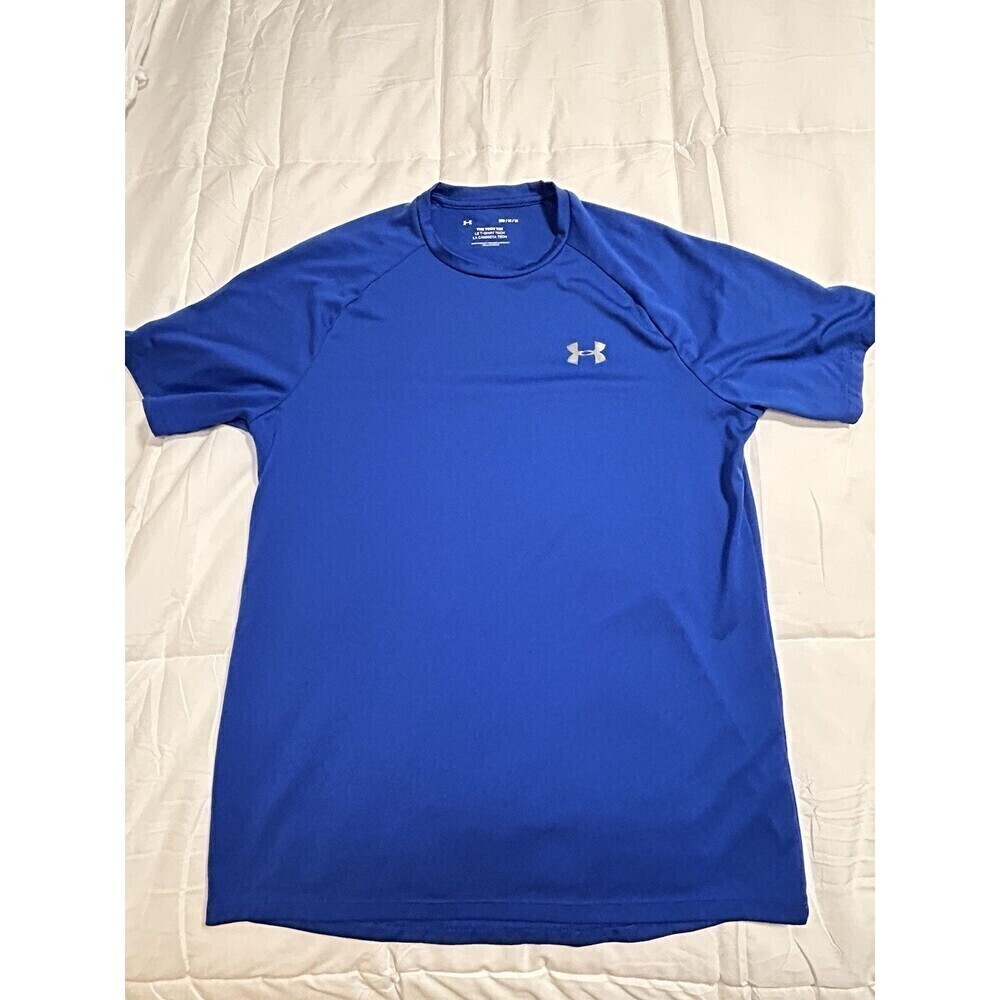 UNDER ARMOUR The Tech Tee Blue Short Sleeve Men’s Medium